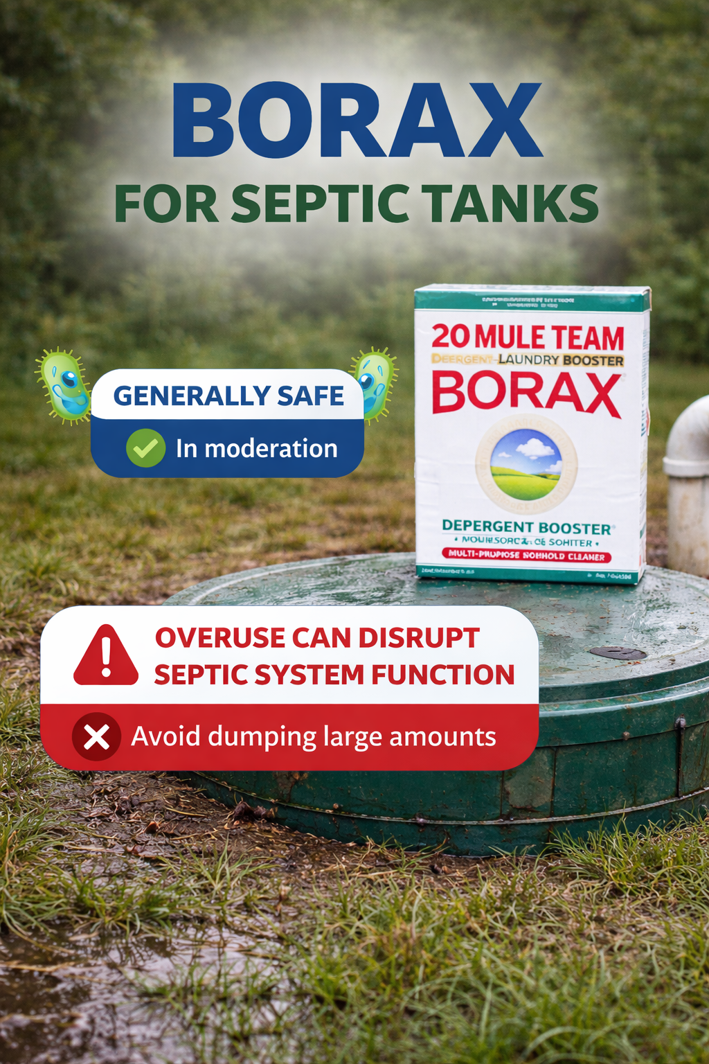 Is Borax Safe for Septic Tanks? A Complete Guide
