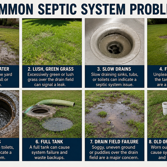 Common Septic Part Problems Homeowners Should Watch For