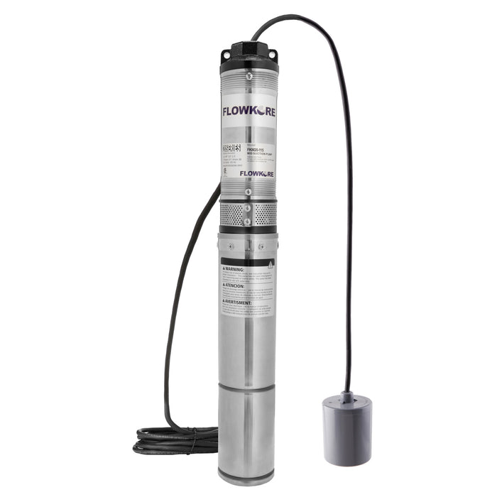 FlowKore Effluent Pump Mid Suction 115V 20 GPM 1/2 HP with Float ...