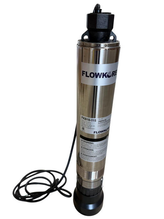 FlowKore Cistern Pump Bottom Suction, 115V, 10 GPM, 1/2 HP with base