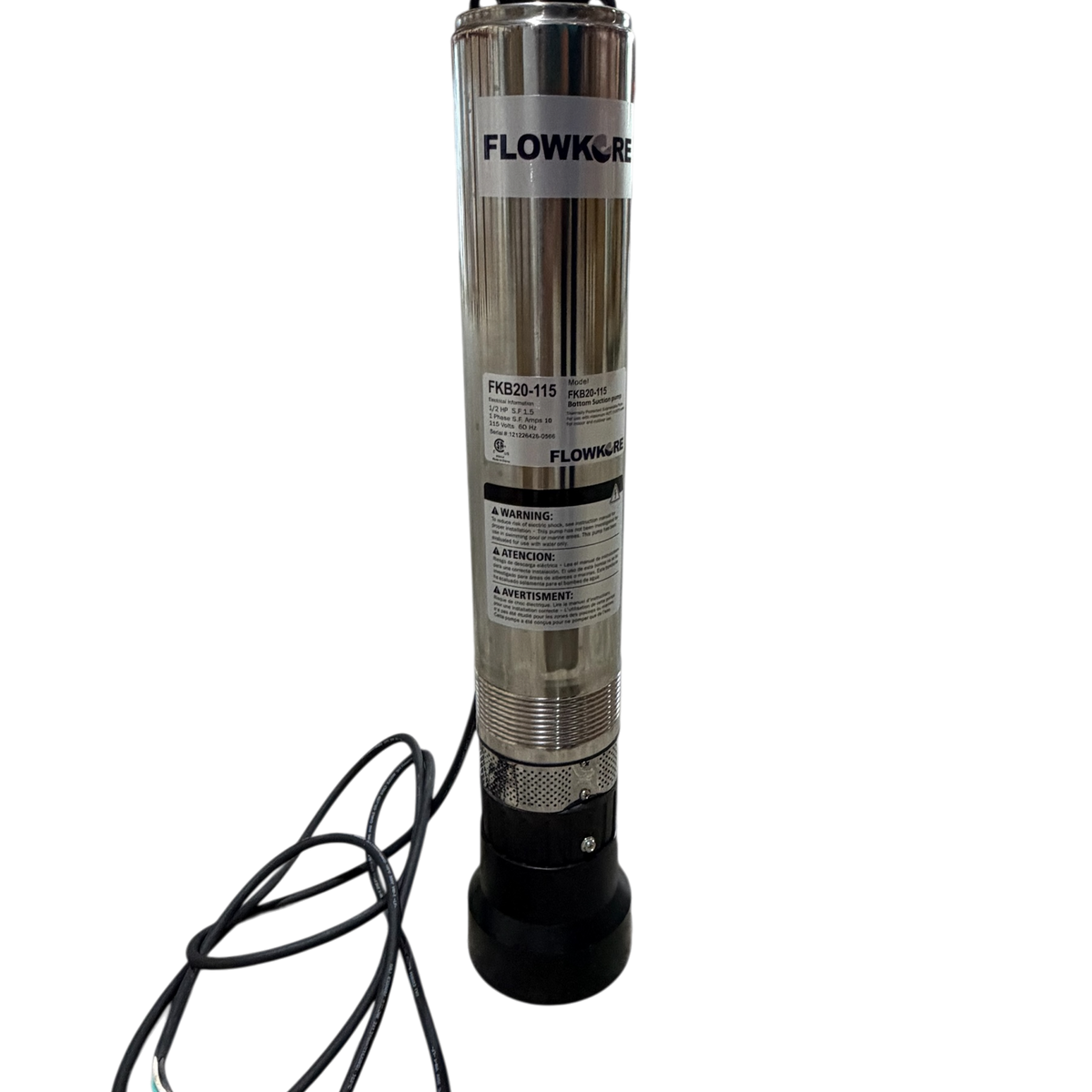 Clearstream P-20D Alternative Submersible Septic Water Pump