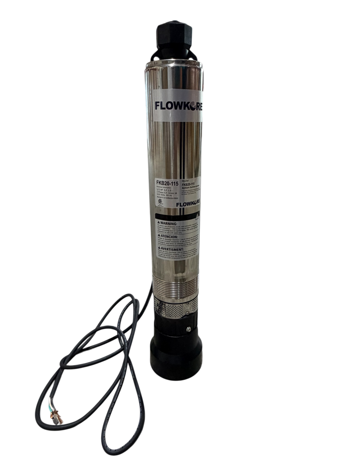 Clearstream P-20D Alternative Submersible Septic Water Pump