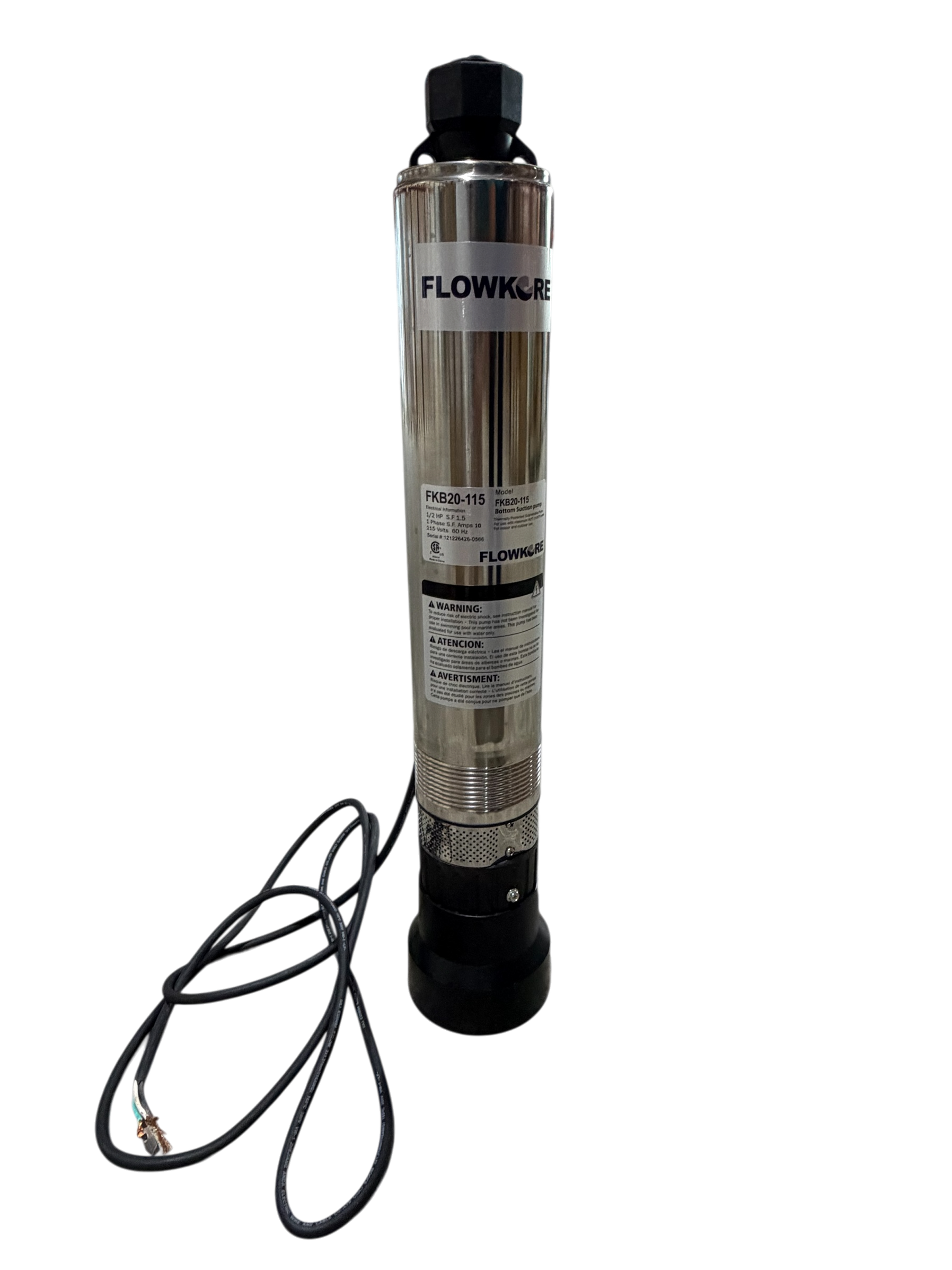 Clearstream P-20D Alternative Submersible Septic Water Pump — Wholesale ...