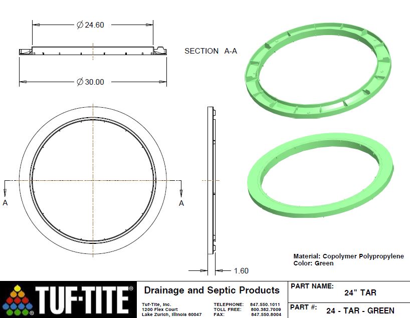 Septic Riser Kit 24