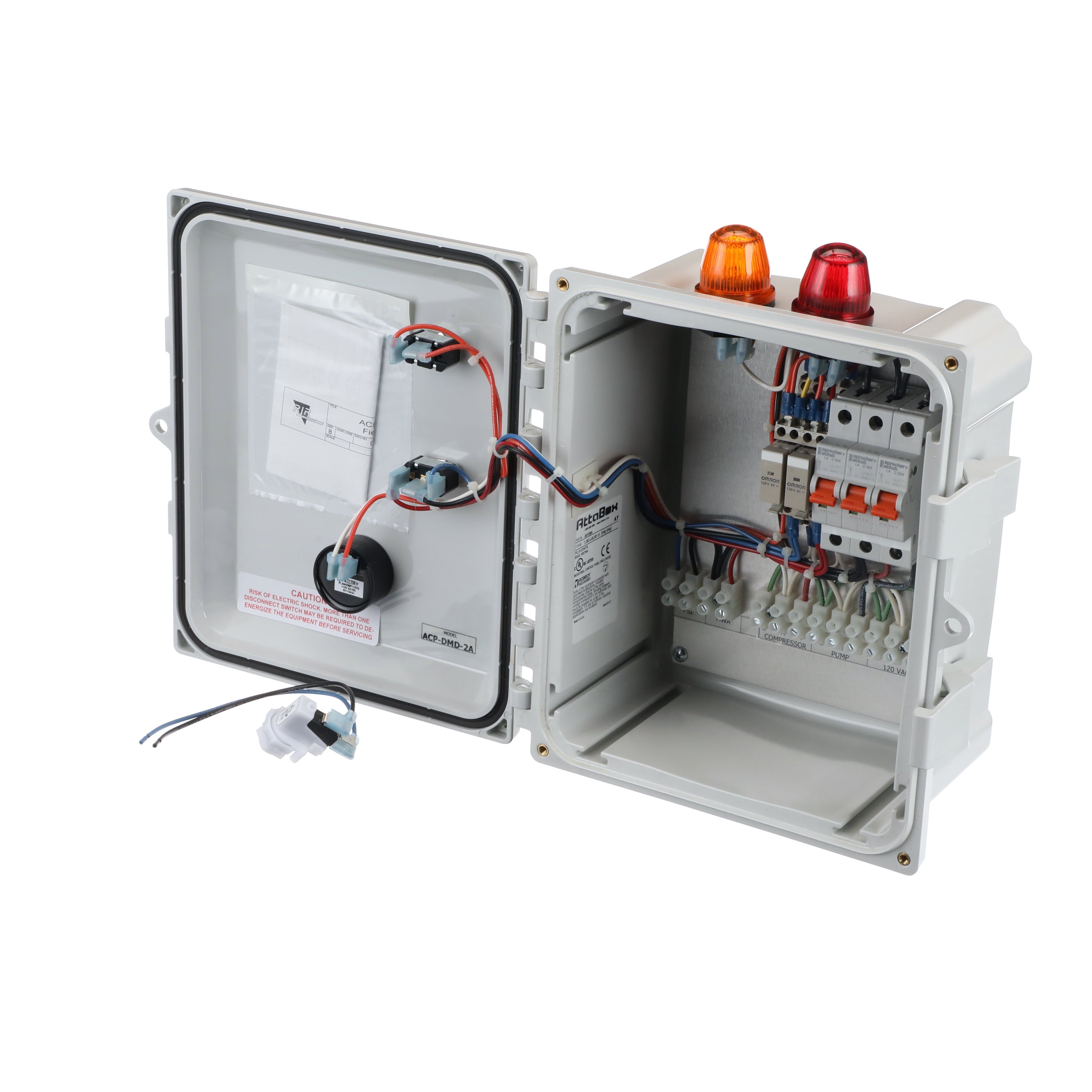 Dual Light Septic Control Panel - Wholesale Septic Supply