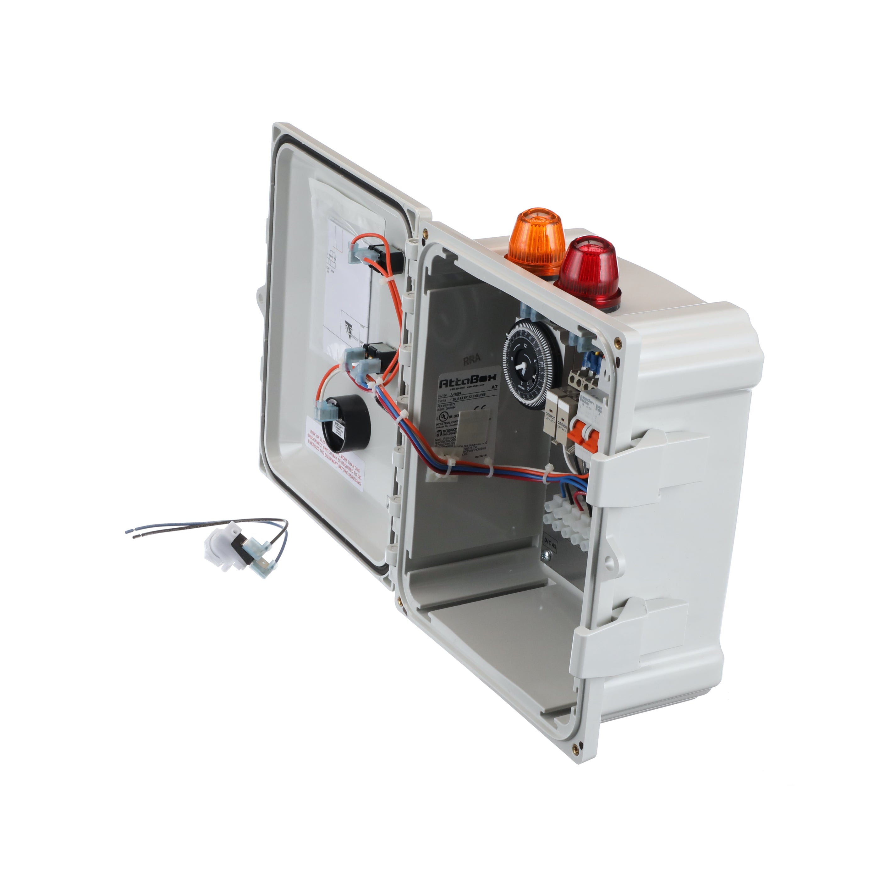 Clearstream Septic Timer Aerobic Septic Clock Timer Control Panel Dual Light ACP-PC-2A ...