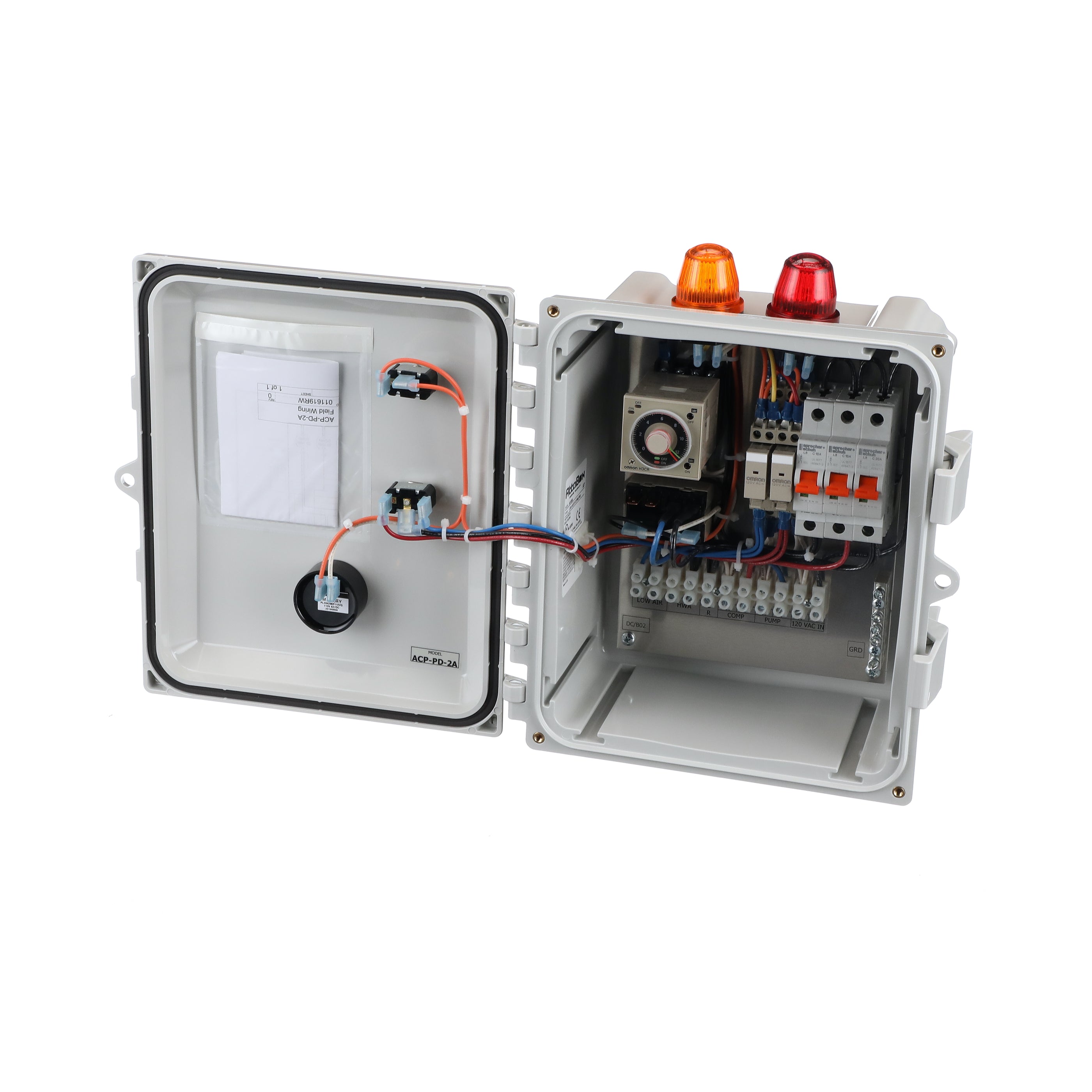 Aerobic Septic Dosing Timer Control Panel Dual Light ACP-PD-2A ...