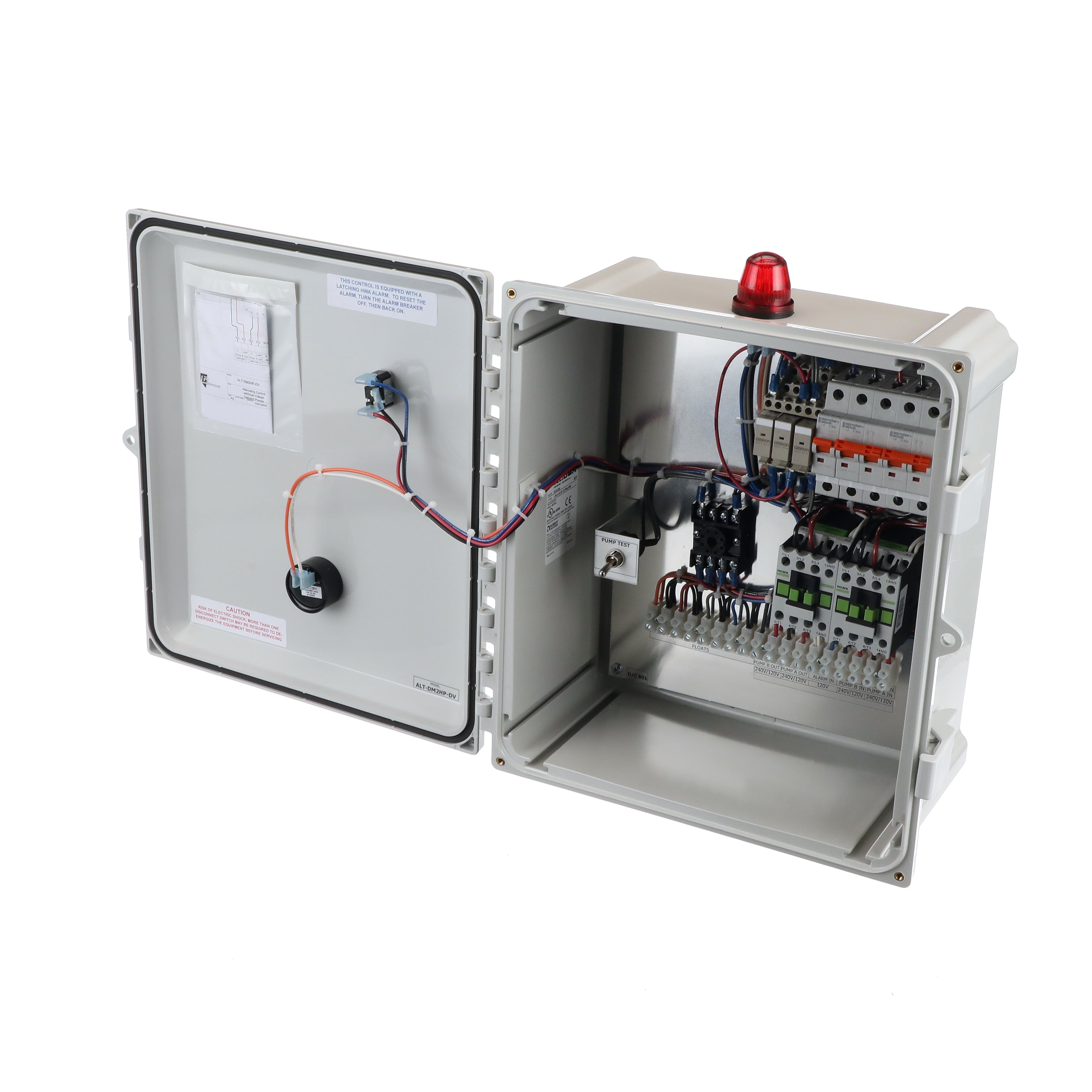 ALTDM2HPDV 220V/120V Duplex Control Panel - Wholesale Septic ...