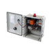 Sewage Duplex Dosing Timer Control Panel 120V Front Open View
