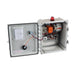 Aerobic Duplex Septic Dosing Timer Control Panel 120V Front Open View