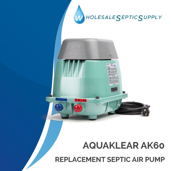 AquaKlear AK60 Alternative Septic Air Pump