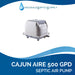 Cajun Aire 500 GPD Replacement Septic Air Pump Product Image