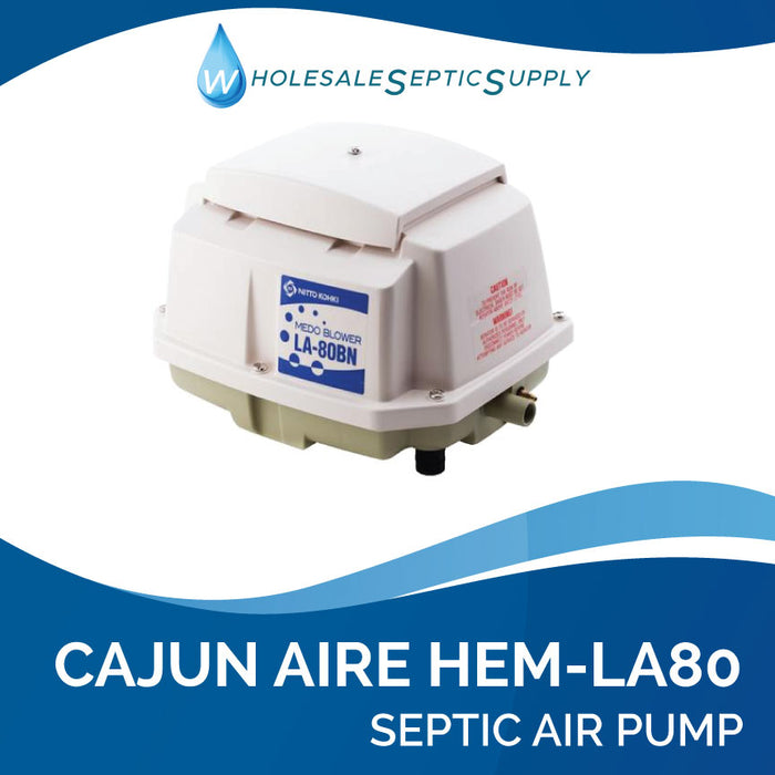 Cajun Aire Hem-LA80 Alternative Septic Air Pump