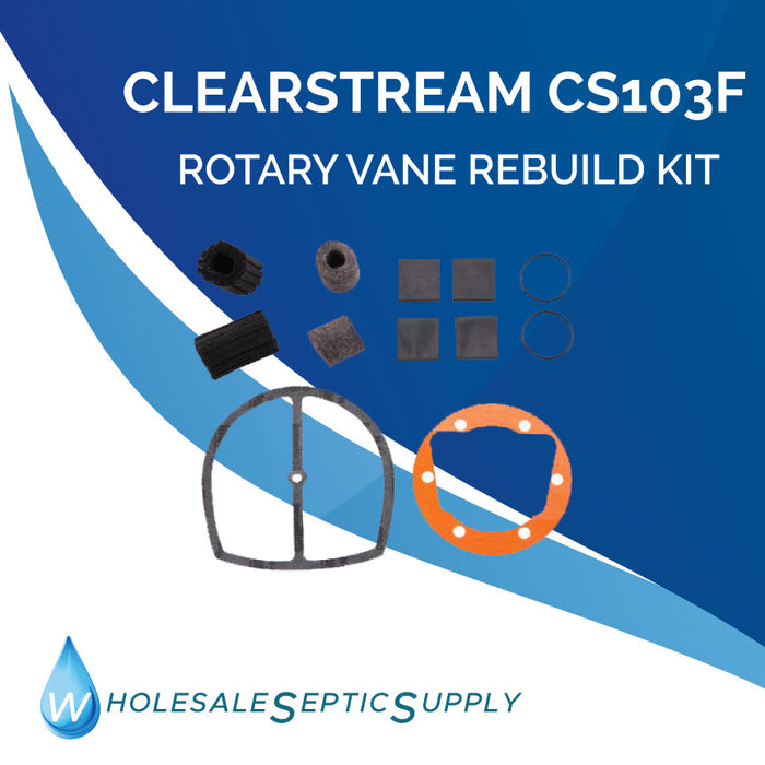 Clearstream CS103F Rebuild Kit