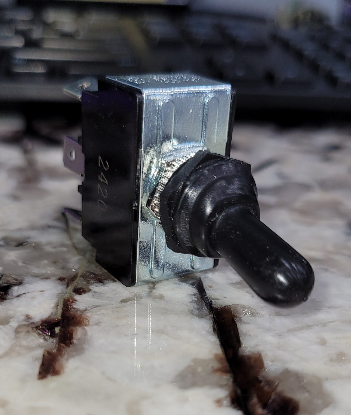 Toggle Switch Dpdt Momentary Heavy Duty Momentary On-Off-Momentary On ...