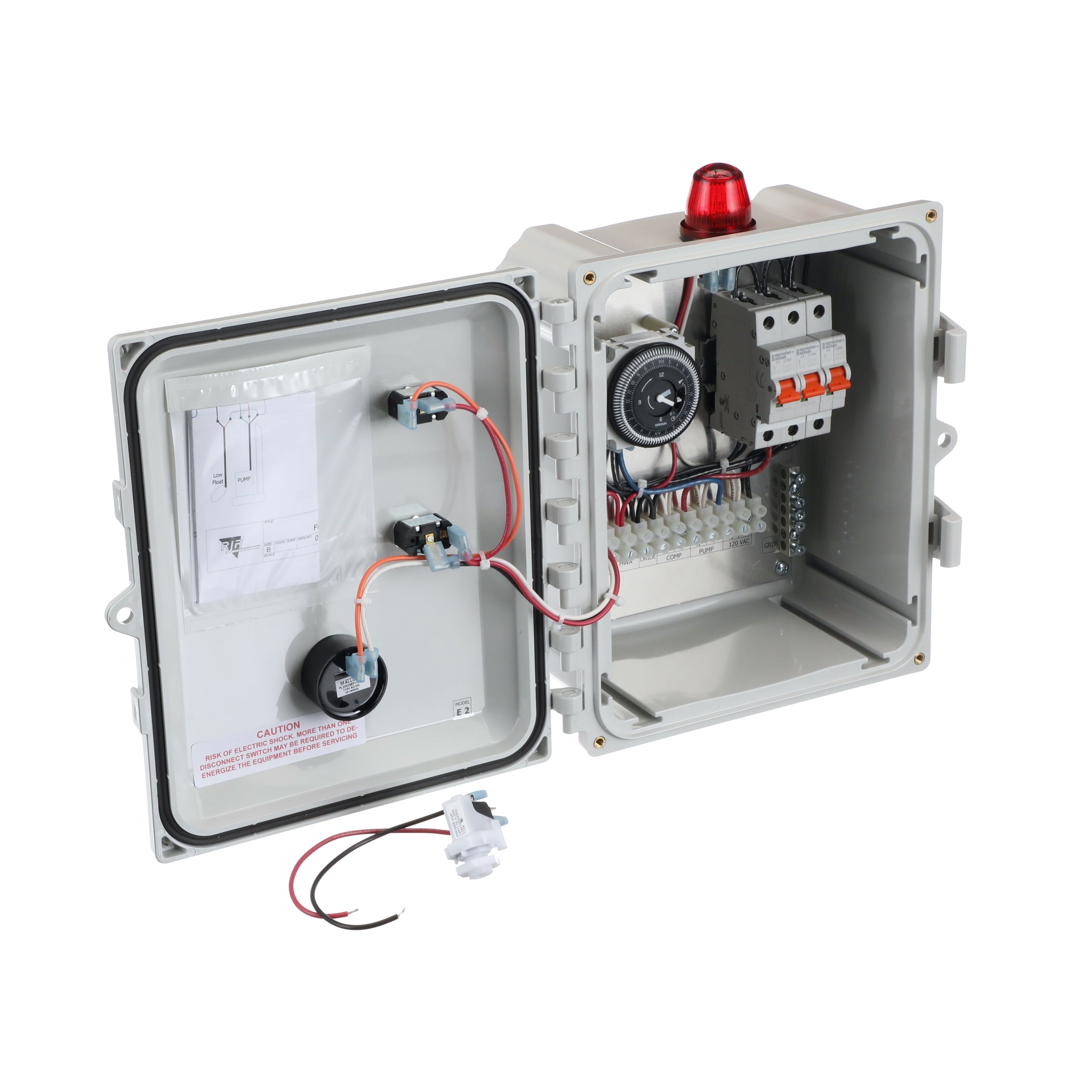 Clearstream Septic Timer E2 Economy Timer Septic Control Panel - Wholesale Septic Supply