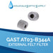 Gast AT03 B344A External Felt Filter Product Image