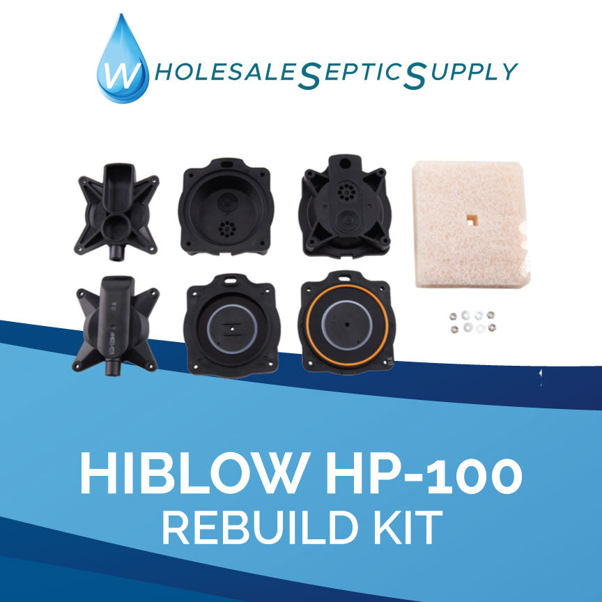 Hiblow HP100 Septic Air Pump Rebuild Kit Wholesale Septic Supply