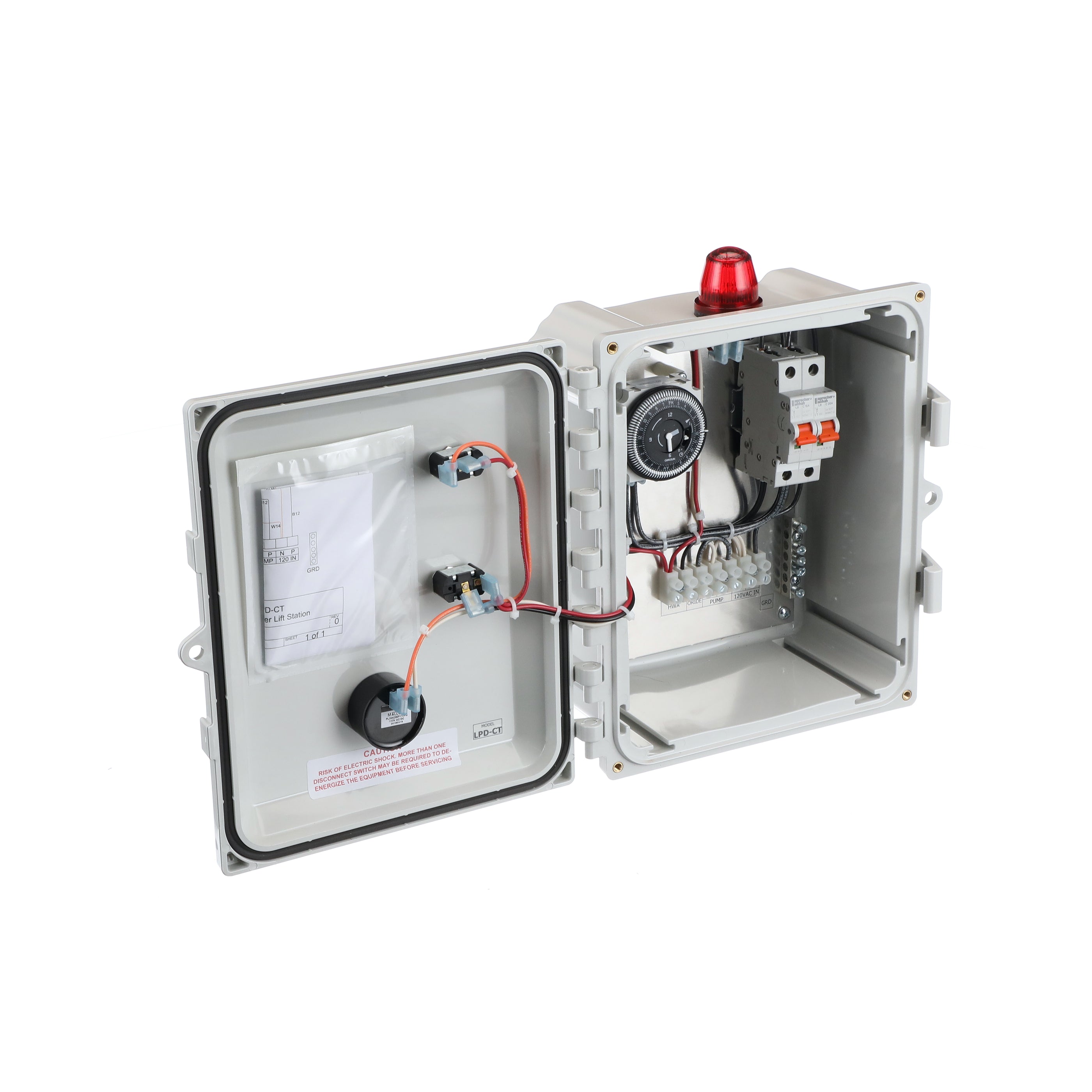 Simplex Clock Timer Control Panel 120V LPD-CT — Wholesale Septic Supply