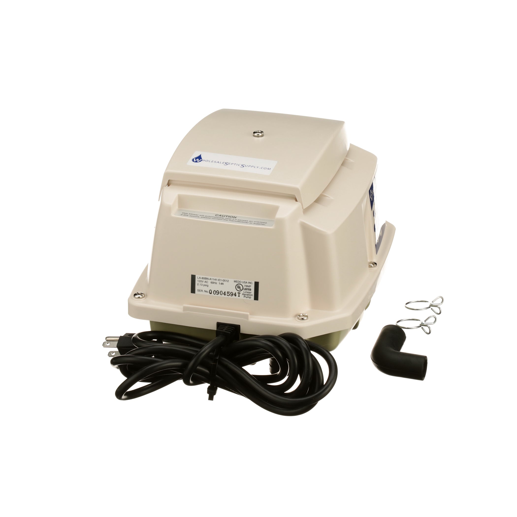 Medo Piston LA80BN Septic Air Pump Aerator Wholesale Septic Supply