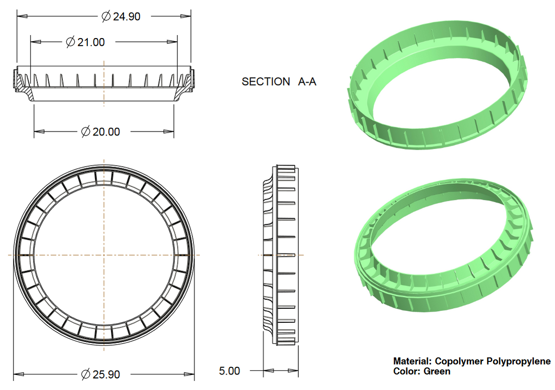 24 Riser 24”x 11” Septic Tank Riser Kit - Wholesale Septic Supply