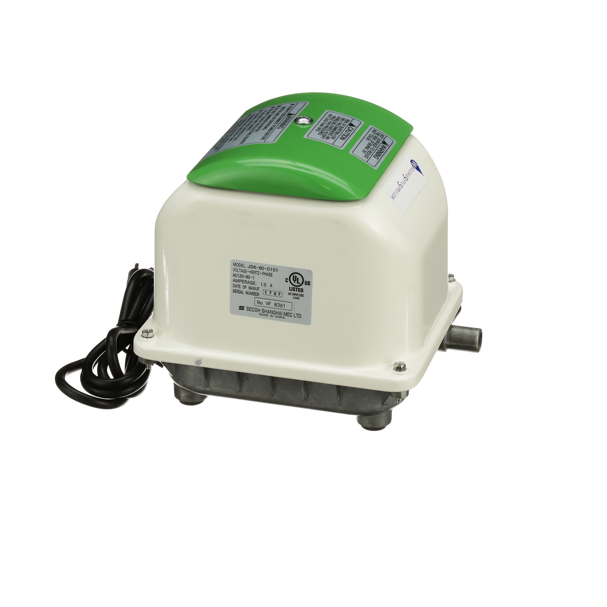 Secoh Secoh JDK-60 Septic Air Pump — Wholesale Septic Supply