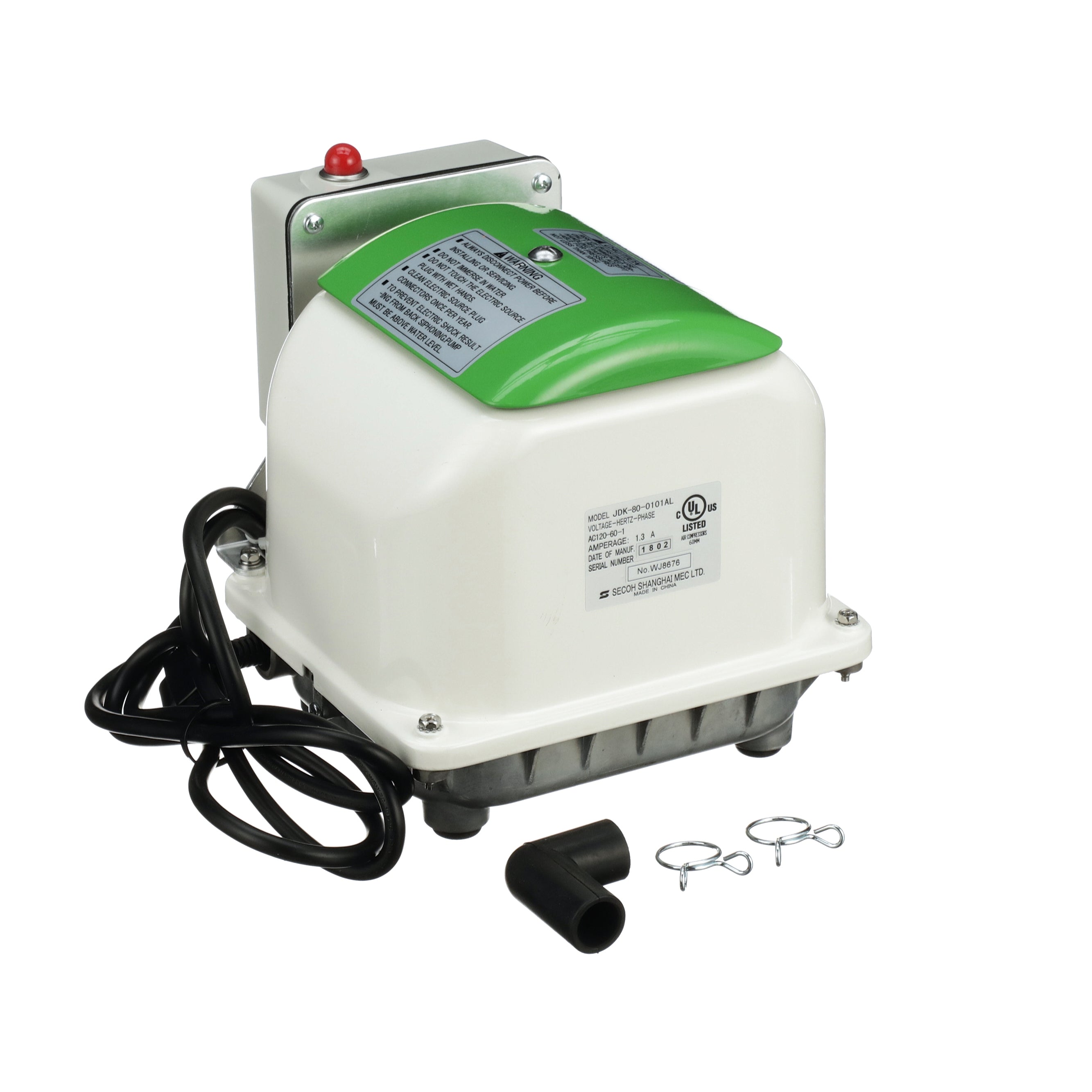 Secoh Secoh JDK-80A Septic Air Pump — Wholesale Septic Supply